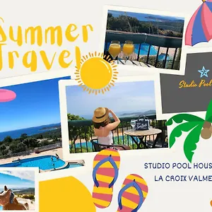 Apartment Pool House Vue Panoramique Amazing Sea View Wifi Linge Inclut Linen Included